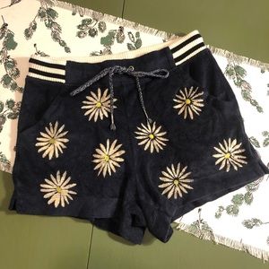 Splendid x Margherita Daisy Print Terrycloth Short